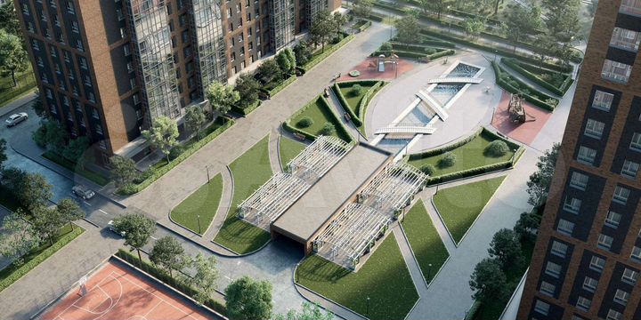 1-к. квартира, 64,2 м², 17/20 эт.