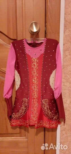 Костюм для фигурного катания рост 127 - 130