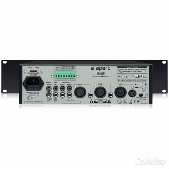 Усилитель biamp apart MA65