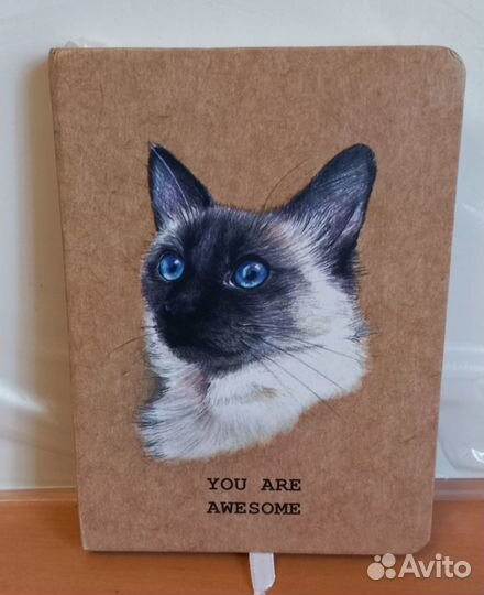 Блокнот Awesome cat