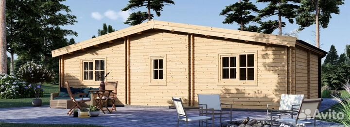 Дом из бруса филипп 44 10,5x6