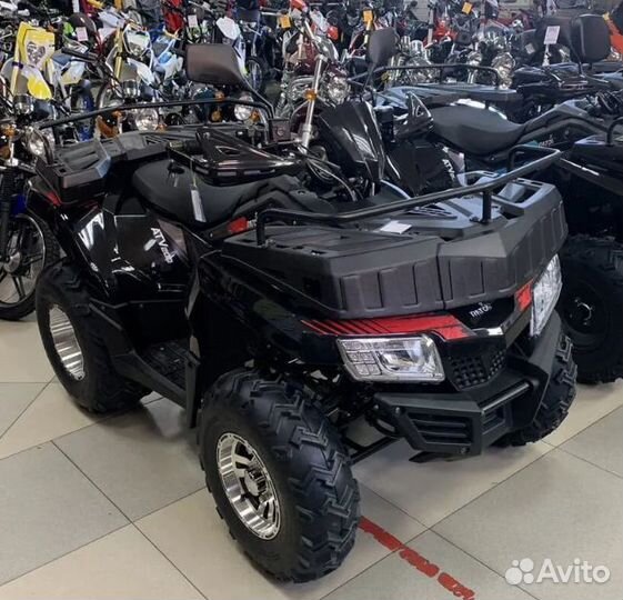 Квадроцикл Yacota Cabo 200 LD черно-красный