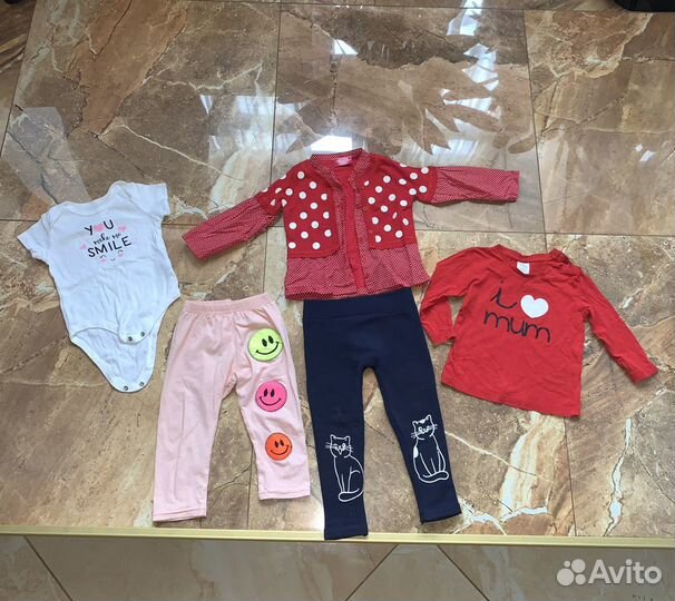 Вещи пакетом на девочку