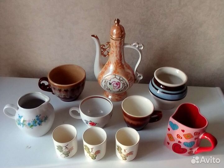 Сахарницы, бокалы наборы СССР