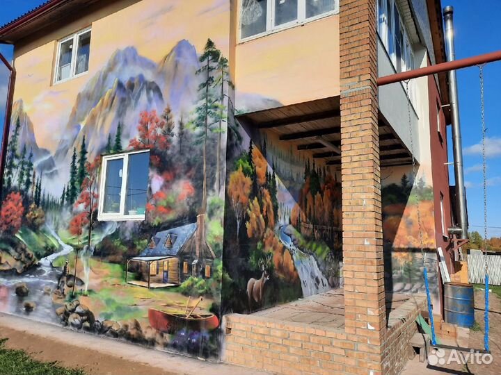 Граффити-оформление. Художественная роспись