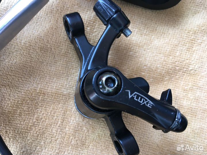 Тормоза(калипер + ручка с тросом) перед