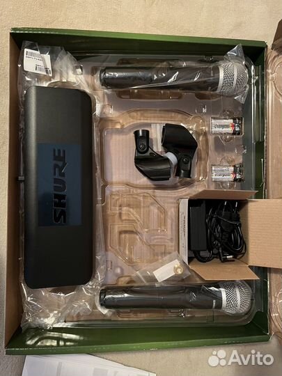 Shure BLX24E/PG58 вокальная радиосистема