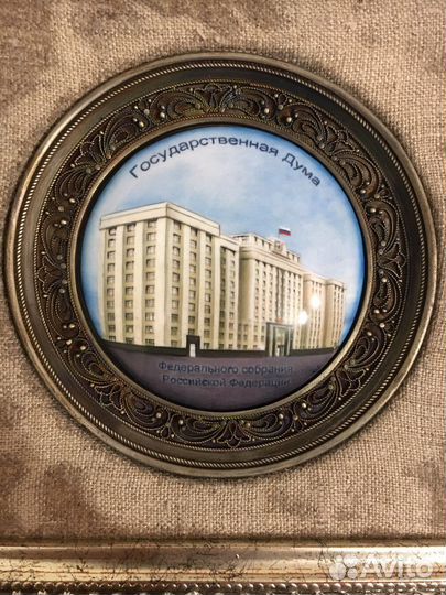 Панно «Подарочное» серебрение,багет,паспарту,слип