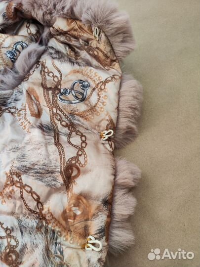 Жилет меховой детский размер 140