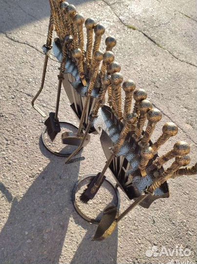 Подарок на день вмф и вдв подставка под шампура