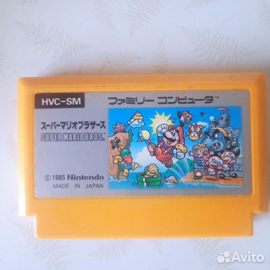 Картриджи famicom Super Mario