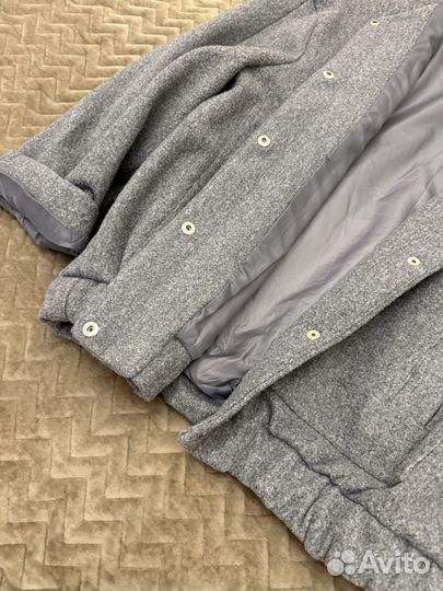 Бомбер шерсть оверсайз S-M