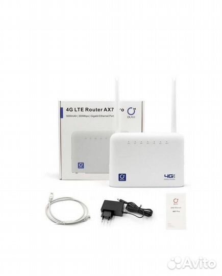 Роутер Wi-Fi 4G olax AX7 PRO от сим-картой 4 вых