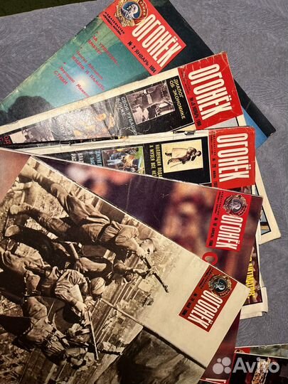 Журналы Огонек СССР