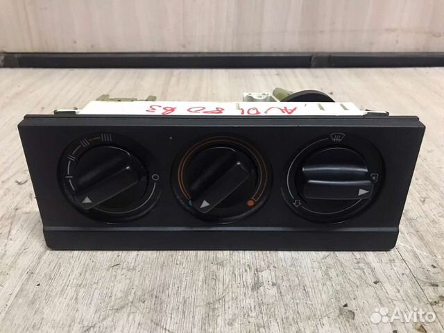 Блок управления печкой audi 80 b3