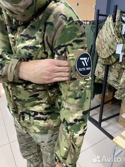 Тактическая флисовая кофта мультикам