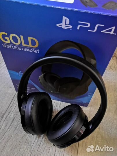 Наушники Sony ps4 gold 7.1