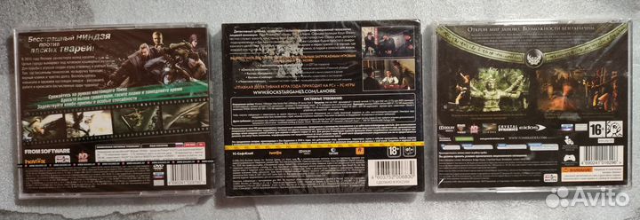 Лот 8 дисков лицензия новые и б/у