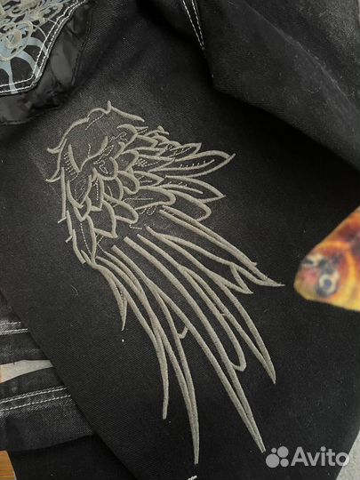 Широкие джинсы