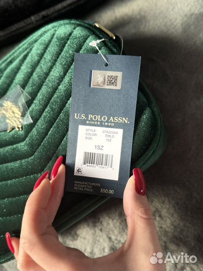 Us polo assn сумка женская