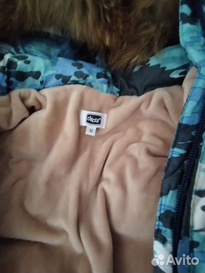 Зимний комбинезон для мальчика 80