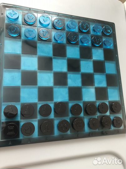 Шахматы ручной работы 2 в 1 новые