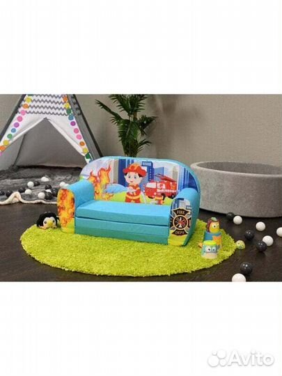 Кресла и диваны Kindersofa Fireman