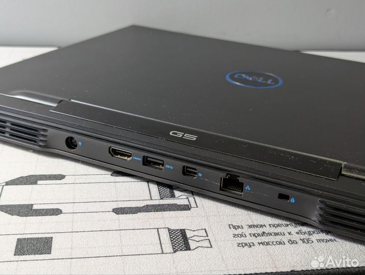Игровой ноутбук Dell G5 i7 / GTX 1660 Ti / 144Hz