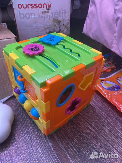 Бизиборд сортер кубик