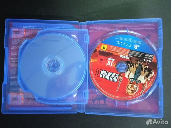 Red Dead Redemption 2 ps4 диск