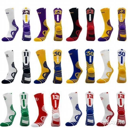 Носки клубов нба NBA 3 пары