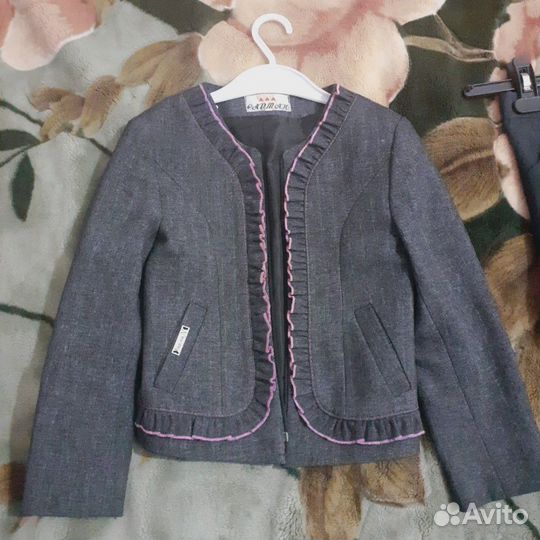 Пиджак школьный