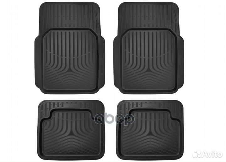 Коврики в салон с бортиком полиуретан norplast