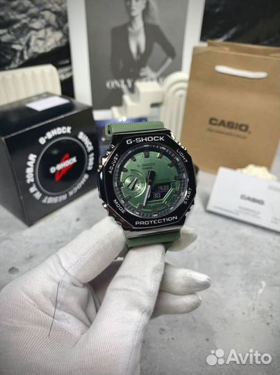 Часы G-Shock 2100 зеленые