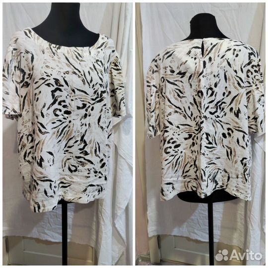 Кофта футболка блузка женская новая 54 56 58