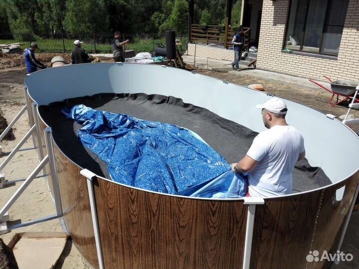 Обслуживание каркасных бассейнов