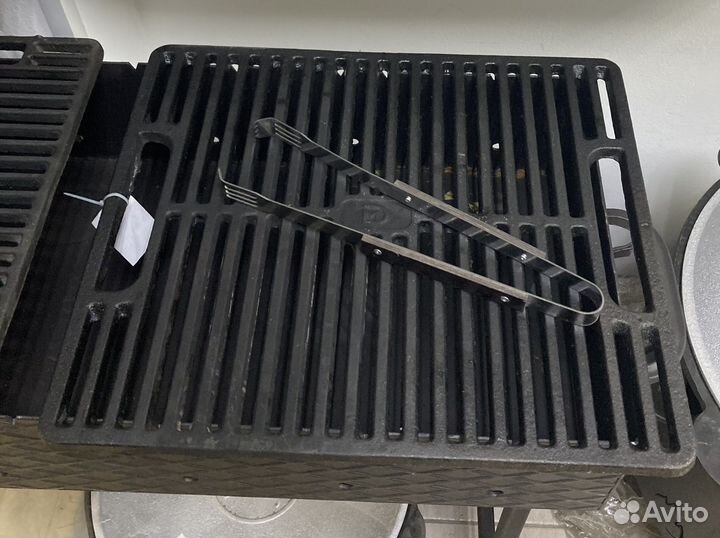 Решетка гриль чугунная 400х460