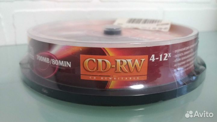 CD-RW новые диски