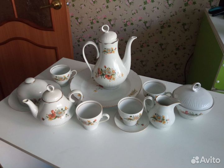 Сервиз кофейный, Германия 1982 года, модет ранее