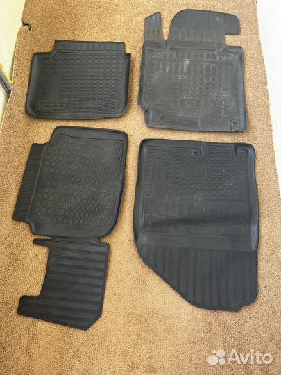 Автомобильные коврики на хэндай элантра