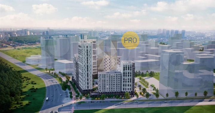 2-к. квартира, 55,2 м², 7/25 эт.