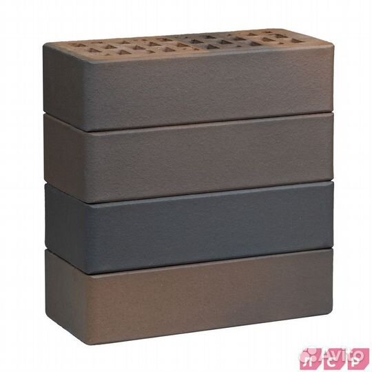 Кирпич лицевой светло-коричневый флэш ультра 1NF гладкий