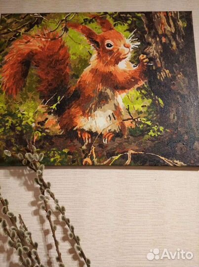 Картина по номерам новая