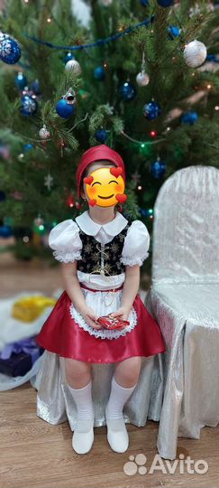 Костюм детский Красная шапочка
