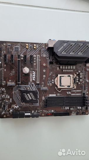 Комплект Intel Core i5-8400+плата MSI Z390-A PRO