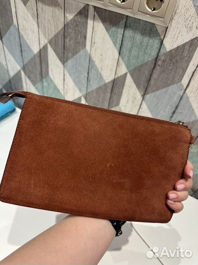 Клатч женский натуральная кожа