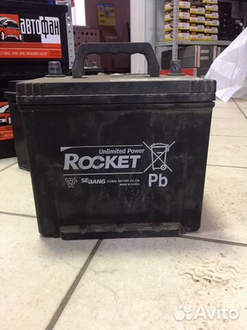 Аккумулятор рокет Азия 60 б/у детальцентр