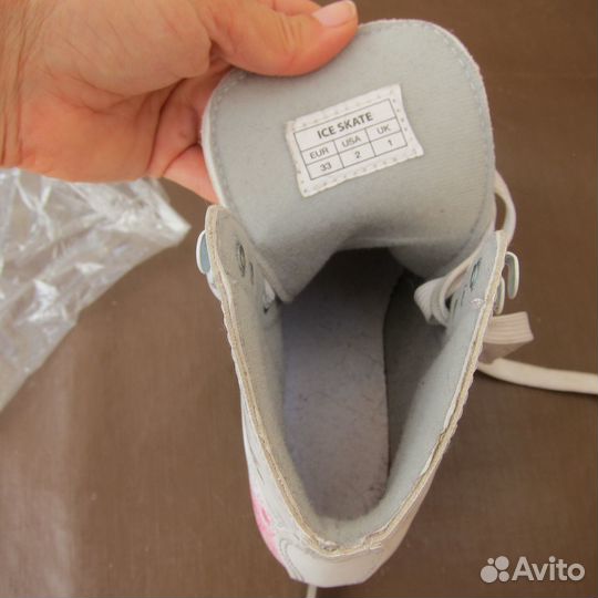 Коньки для девочки 33 размер