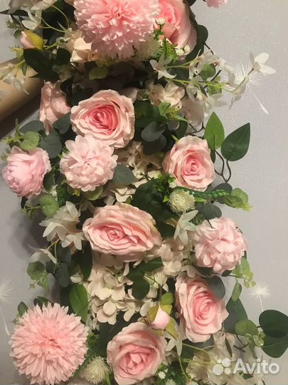 Цветочная композиция на свадьбу