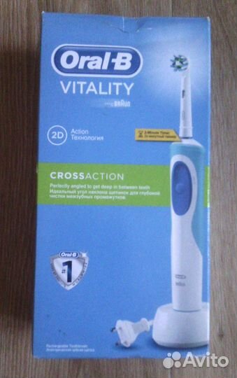 Электрическая зубная щетка (не использовалась)